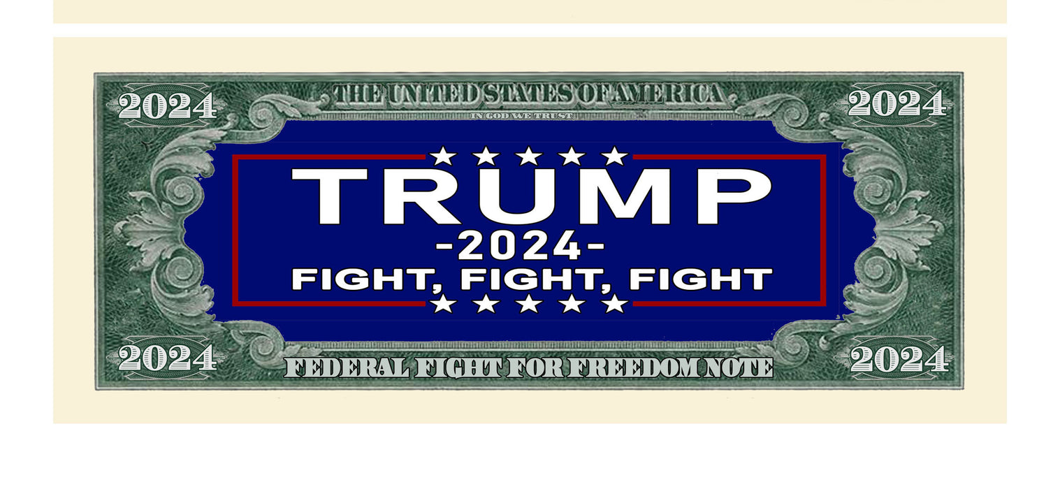 Trump Fight for Freedom Bills (5 Pack)