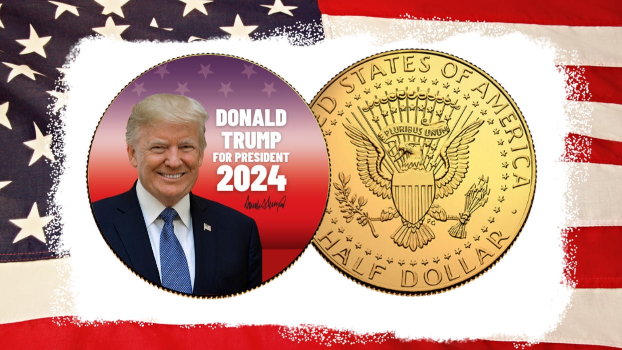 Trump 2024 Gold Half Dollar
