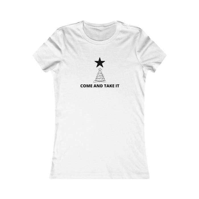 Come And Take It Christmas Tree Women's T-Shirt