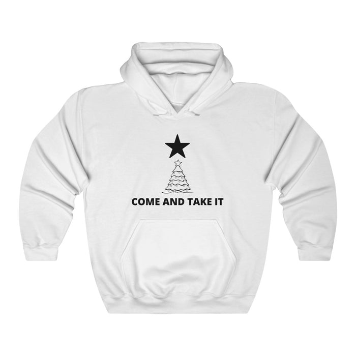 Come And Take It Christmas Tree Hoodie