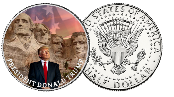 Mt. Rushmore Trump Coin