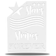 Stars & Stripes Metal Sign