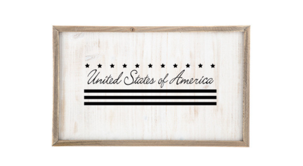 United States of America Stars and Stripes Wall Decal