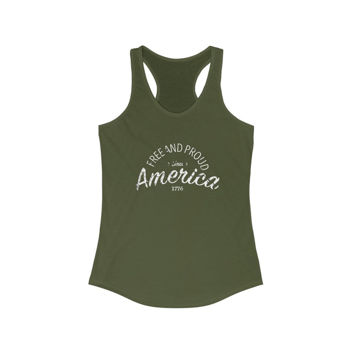 Proud American Racerback Tank - Women's