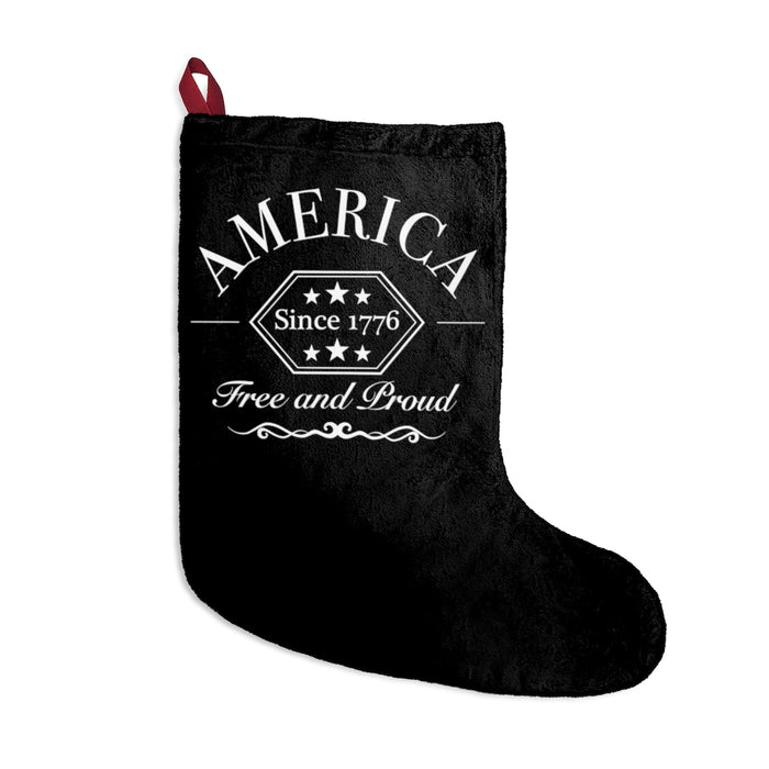 Proud American Vintage Christmas Stocking