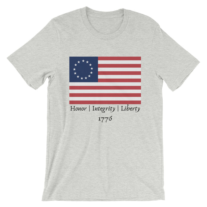 Honor, Integrity, Liberty Betsy Ross Flag T-Shirt