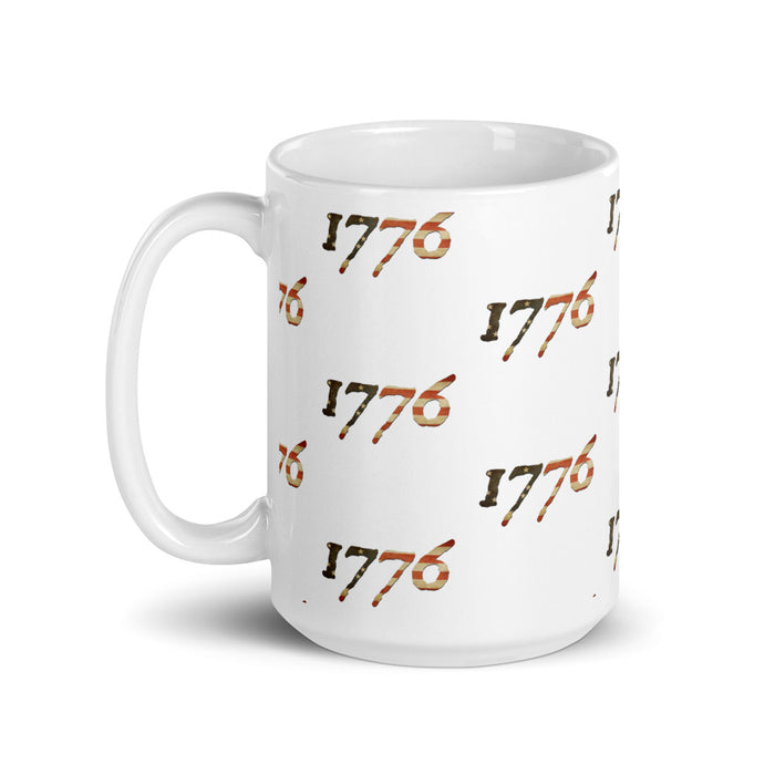 1776 Pattern Mug