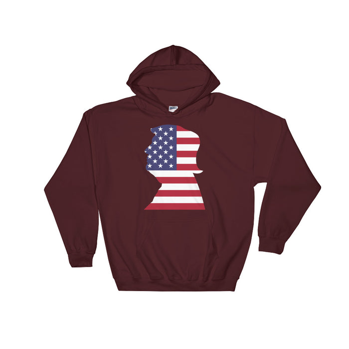 Trump American Flag Hoodie