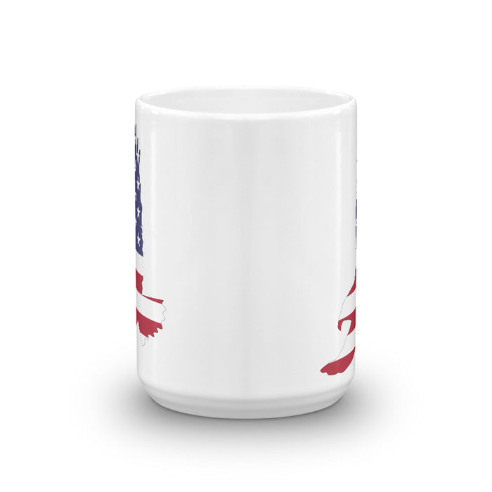 American Flag Eagle Mug