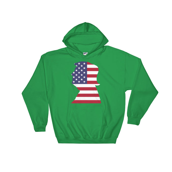 Trump American Flag Hoodie