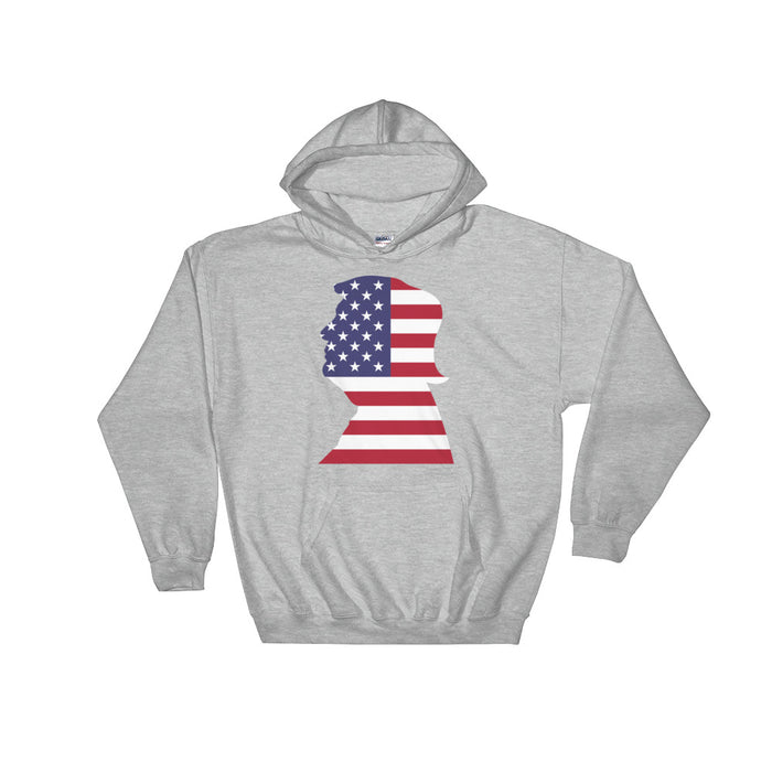 Trump American Flag Hoodie