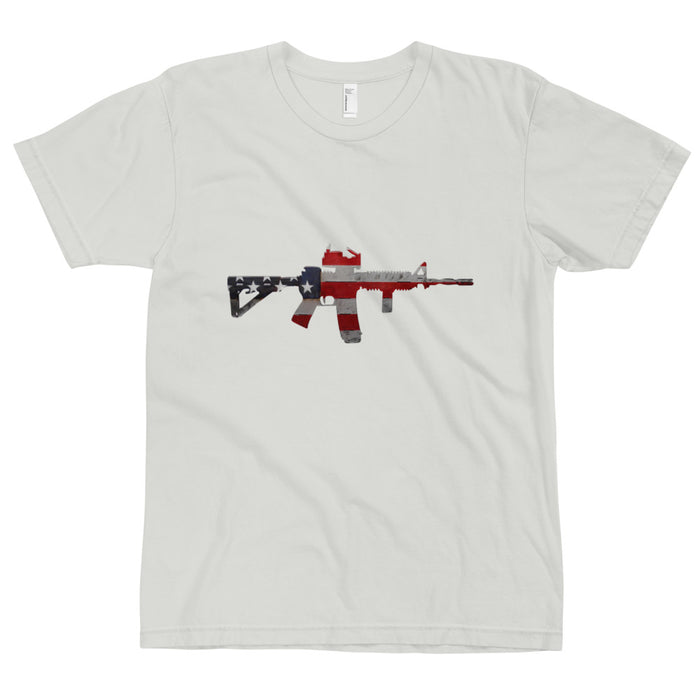 AR-15 American Flag T-Shirt
