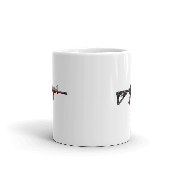 AR-15 American Flag Mug