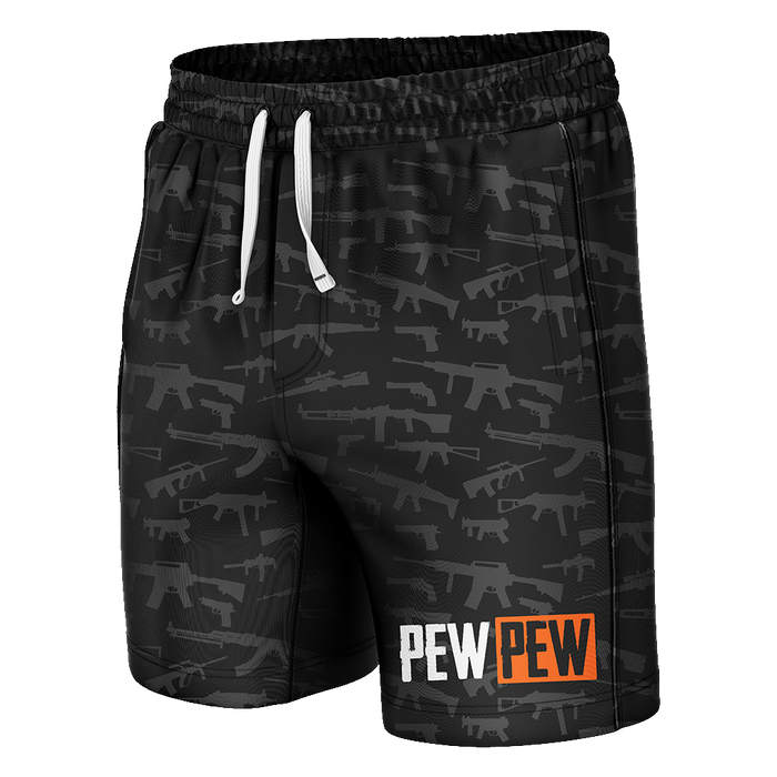 Pew Pew Swim Trunks