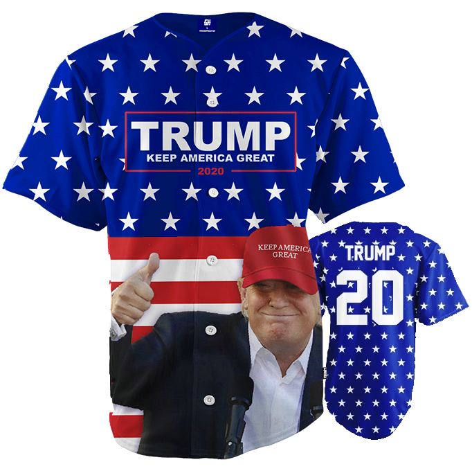 Keep America Great Baseball Jersey