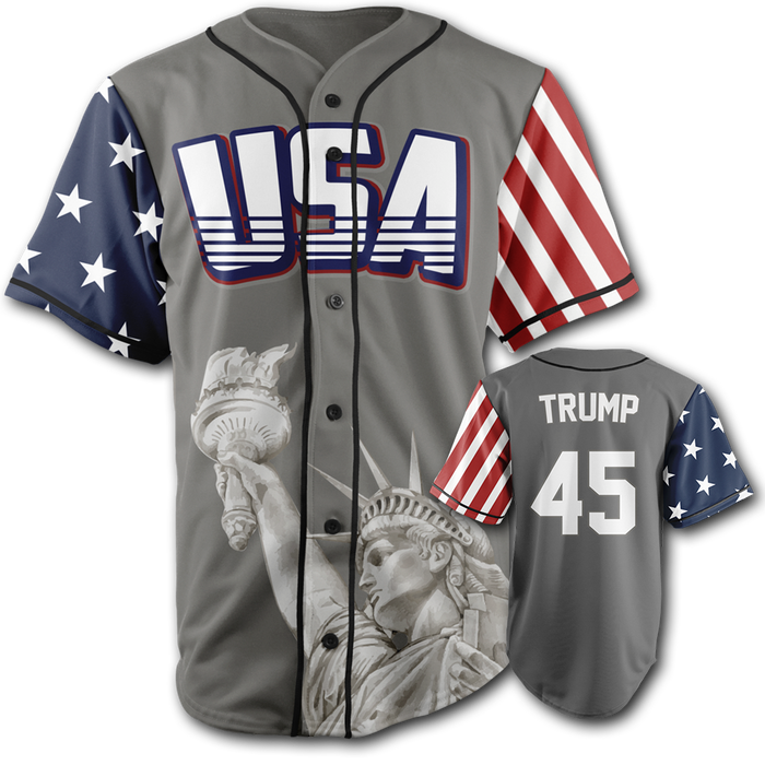 Trump #45 Baseball Jersey