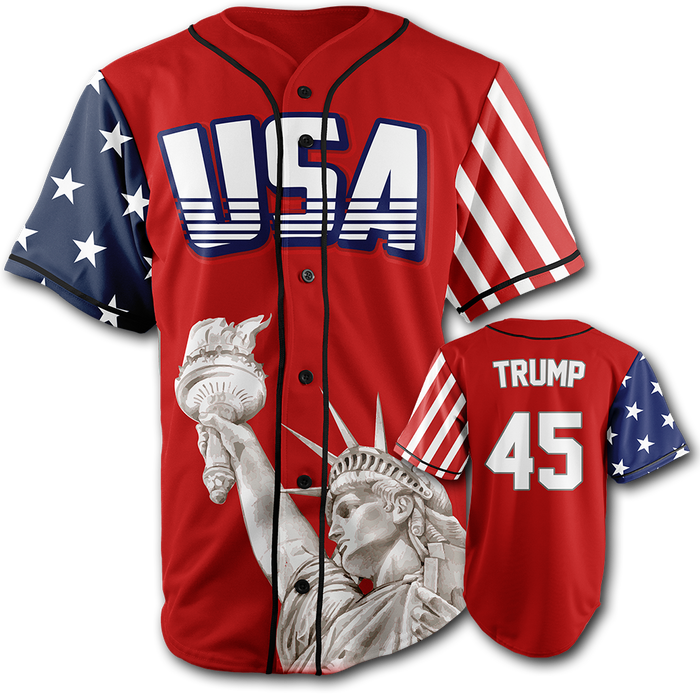 Trump #45 Baseball Jersey