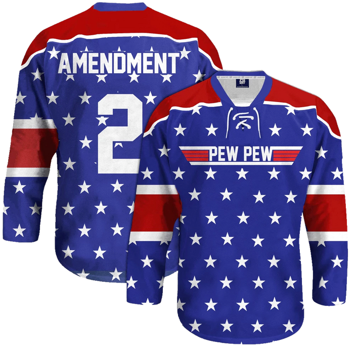 Pew Pew Hockey Jersey