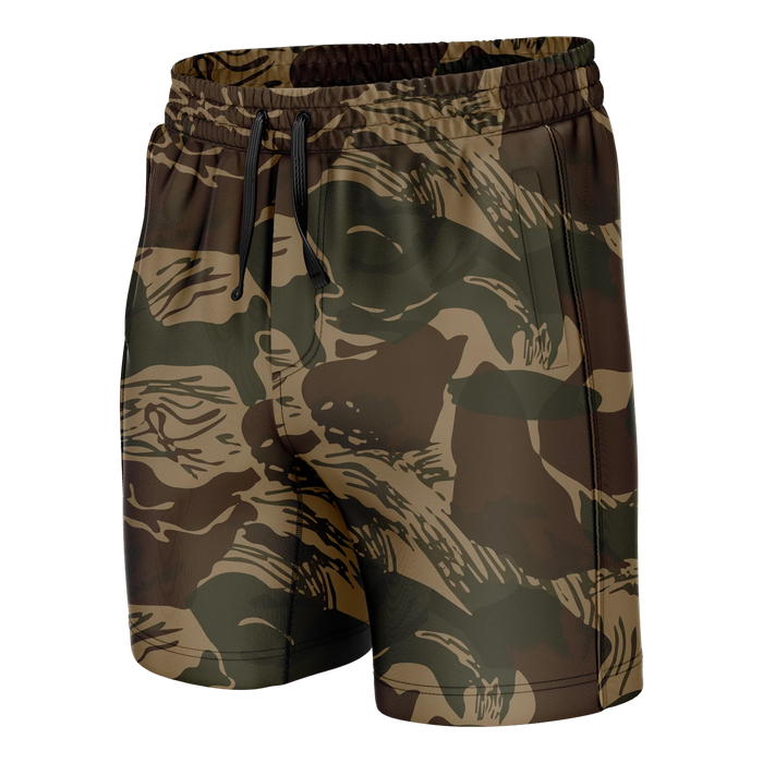 Brushstroke Camo Swim Trunks