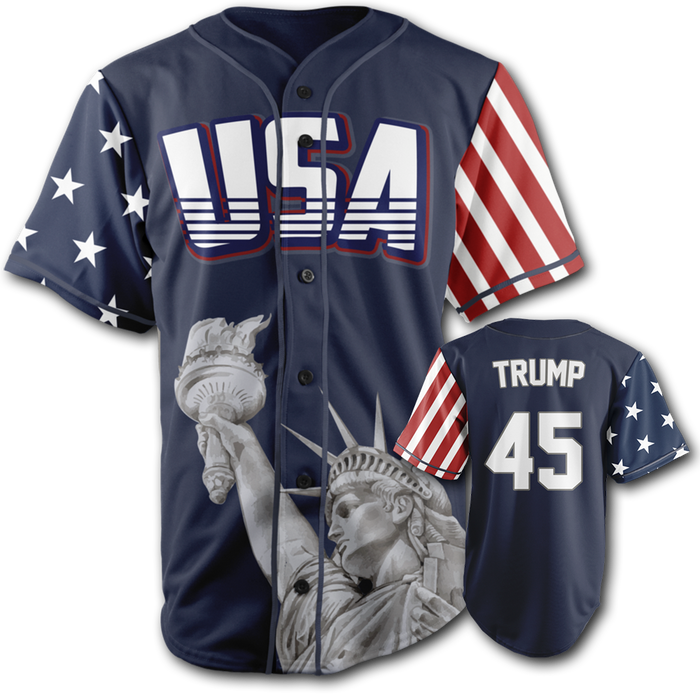 Trump #45 Baseball Jersey