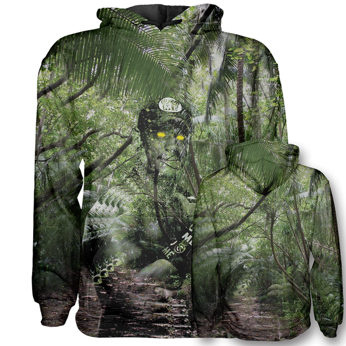Predator camo top hoodie