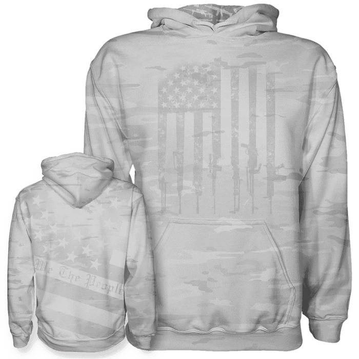 Arctic Camo We The People Hoodie