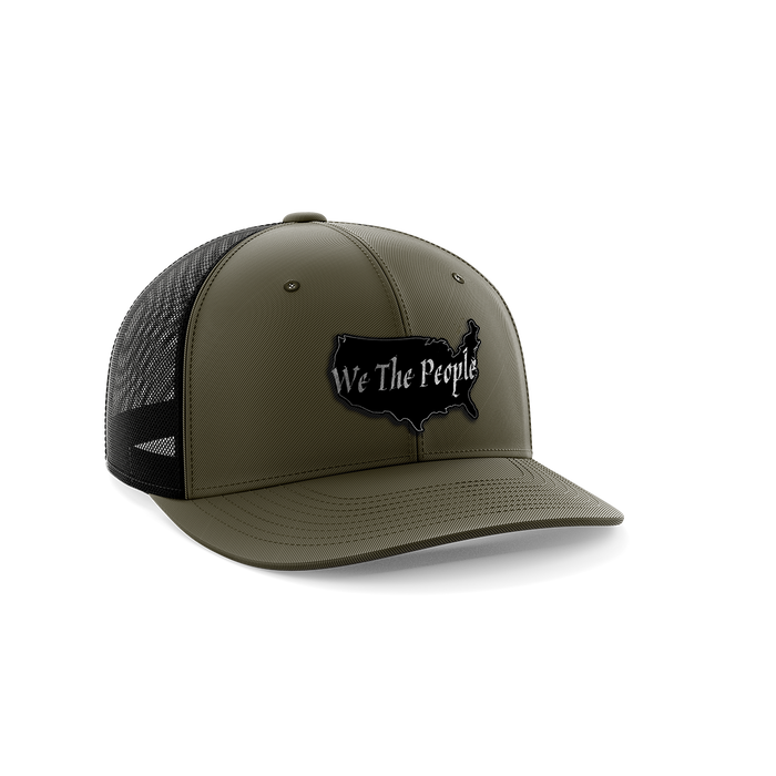 We The People USA Leather Patch Hat